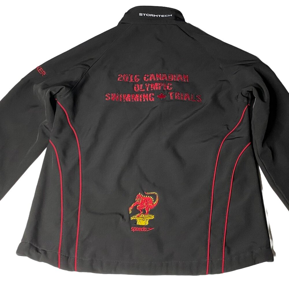 Stormtech Softshell Jacket Men’s M 2016 Canadian Olympic Trials Speedo